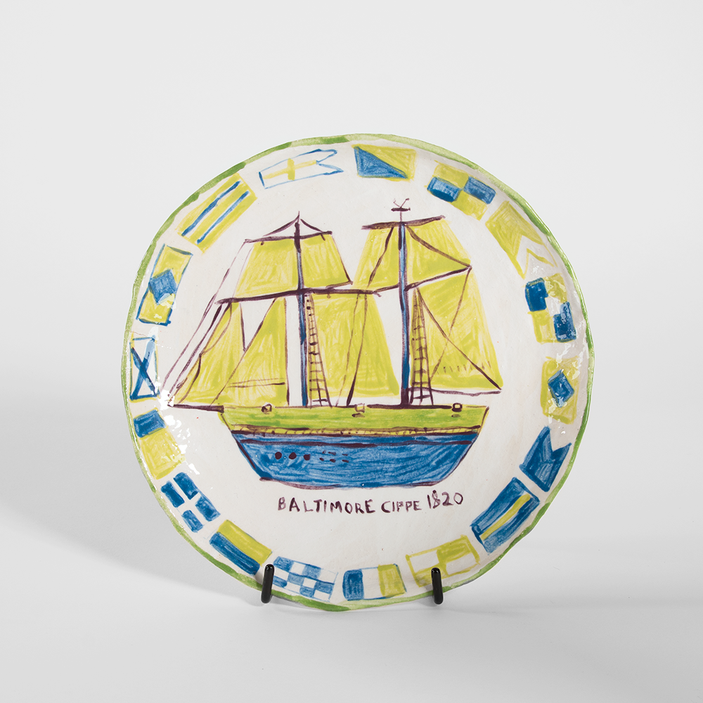 🛶 Nautical 1820 Plate